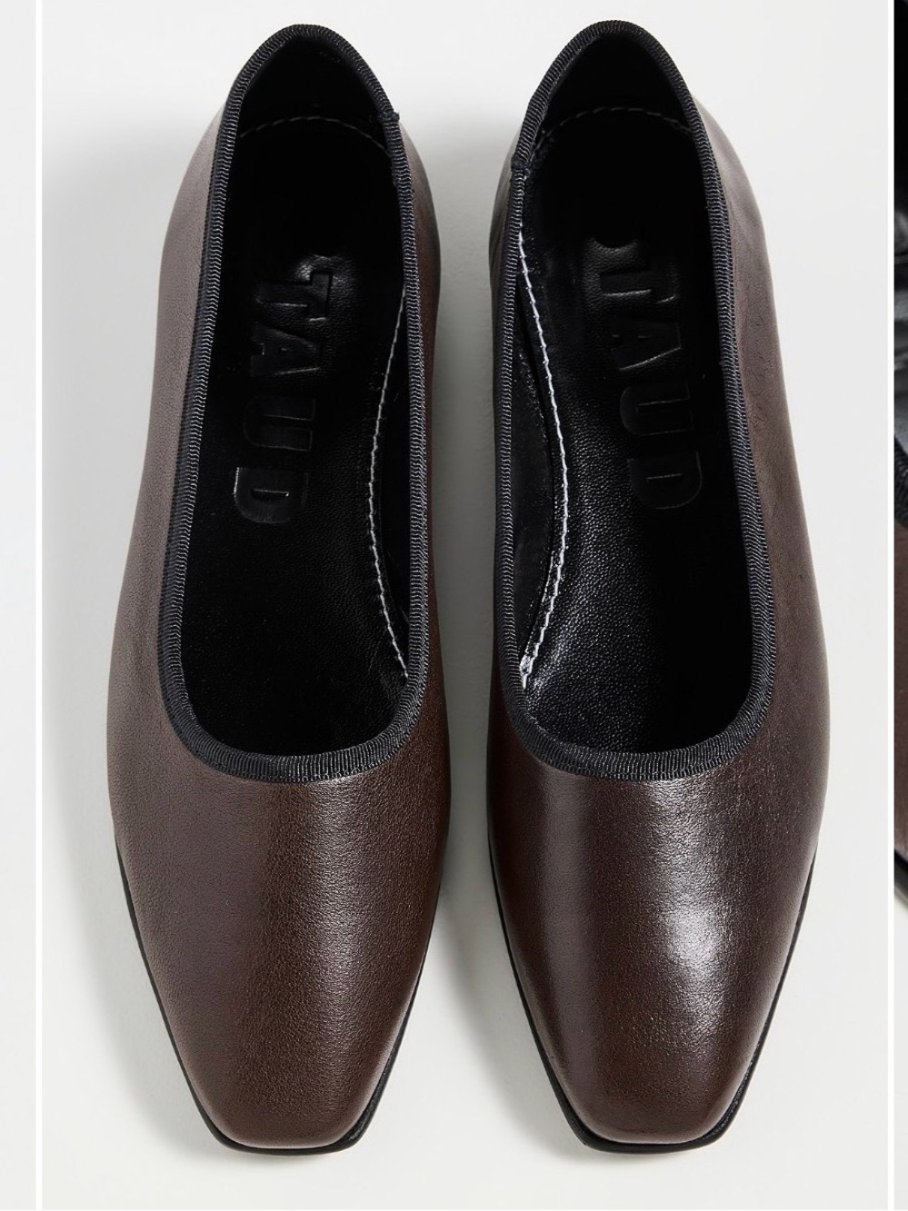 🆕 STAUD Keith ballerina flats in espresso